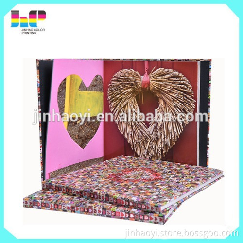 Coloring high quality Laminated sponge hardcover book printing service